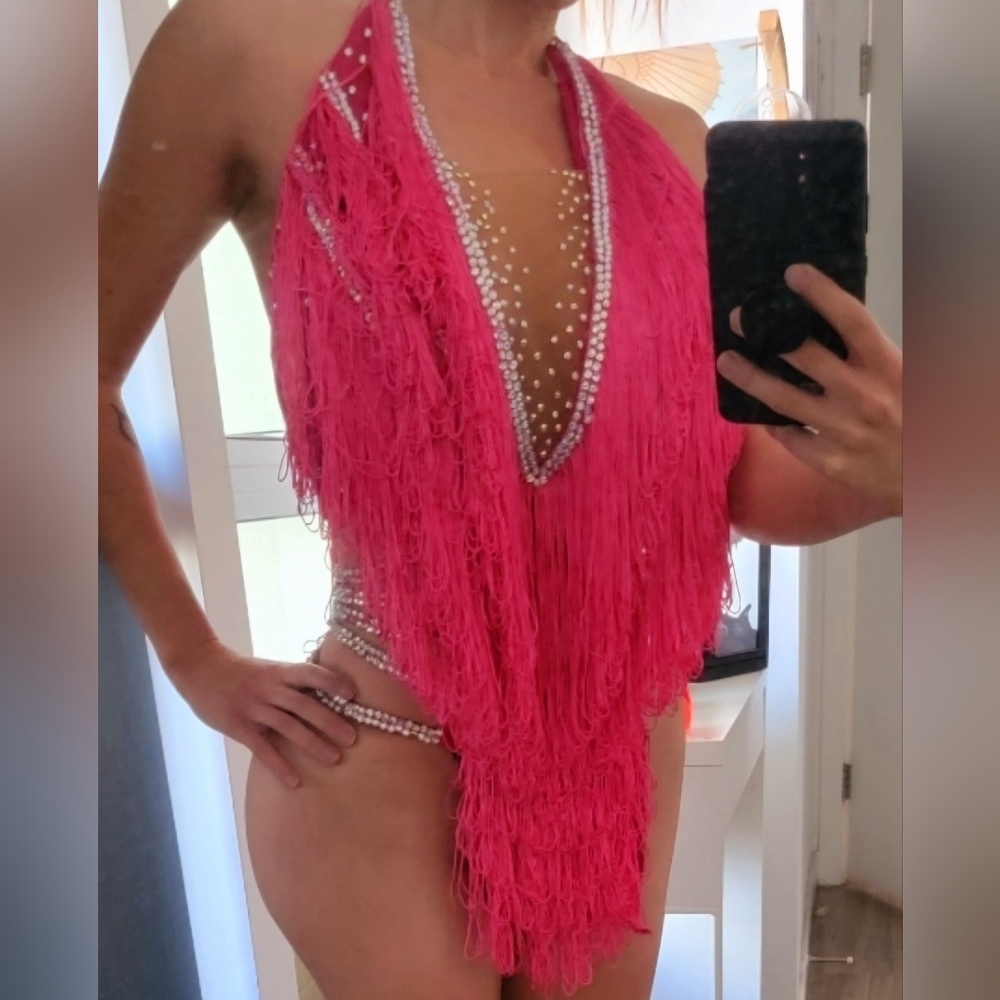 Professional Ballroom Dance Dress Performance Costume